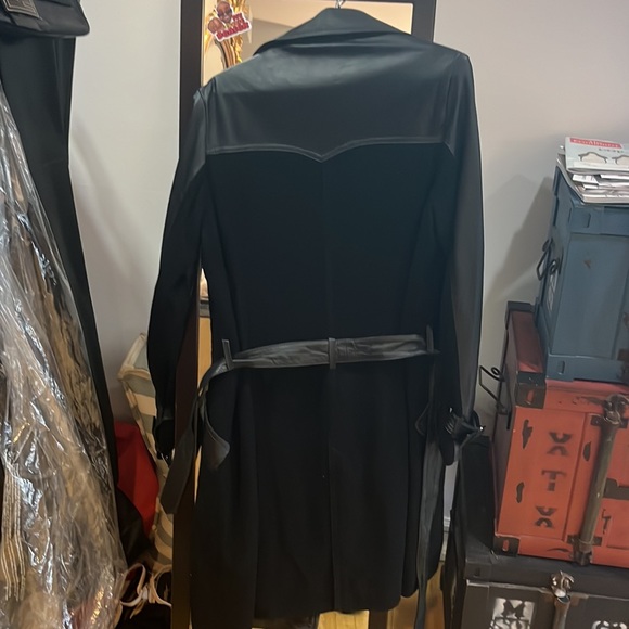 REAL ARGENTINE Leather trench coat LONG- 7/8th length. - Picture 2 of 2